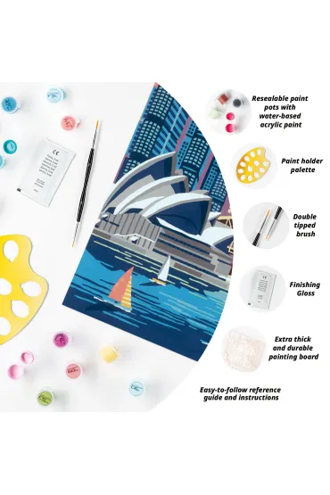 Ravensburger Malowanie po numerach CreArt - Sydney 24x30cm