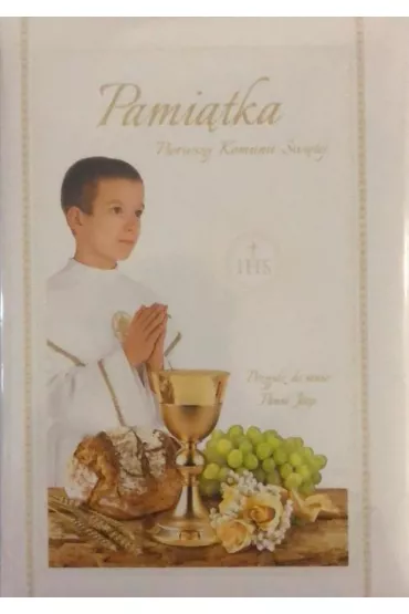 Panorama Ksi��eczka brokat A5 Komunia wz�r nr 014