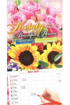 Kalendarz 2021 Kwiaty