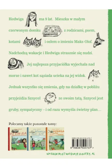 Hedwiga i lato ze Sznyclem - Frida Nilsson