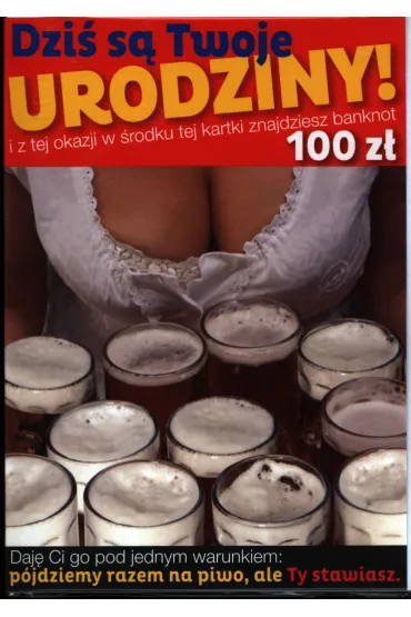 Kukartka Karnet Dzi� sa Twoje Urodziny