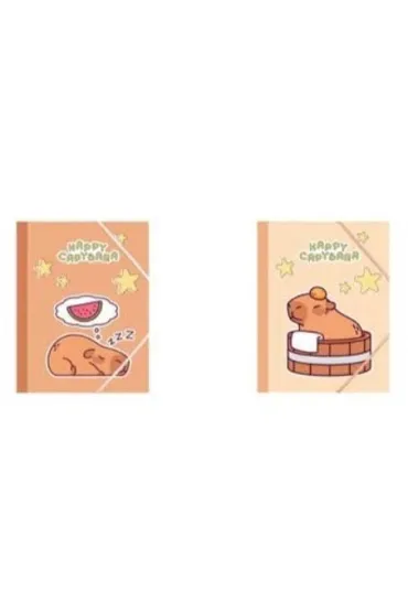 Koh-I-Noor CAPYBARA Teczka A4 gumk� MIX
