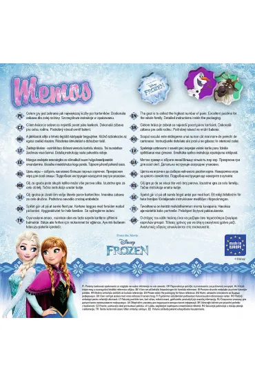 Gra Memos Frozen