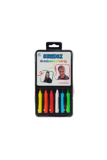 Adar Kredki do malowania twarzy 6 kolor�w