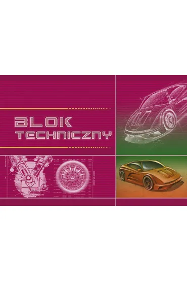 Kreska Blok techniczny A4 bia�y 10 szt.