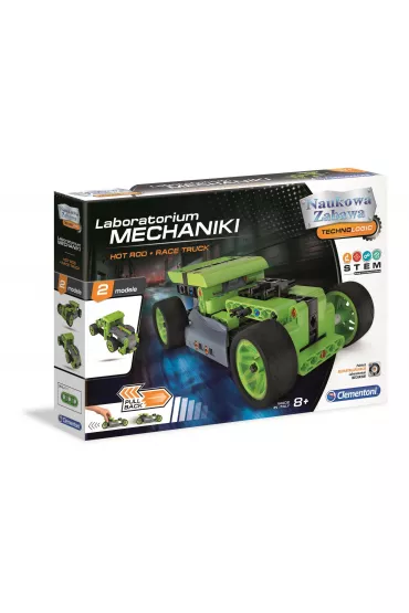 Laboratorium Mechaniki - Hot Rod i Race Truck KOD 50634 Clementoni