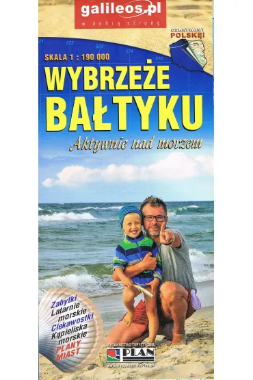 Wybrze�e Ba�tyku 1: 190 000 mapa 2024