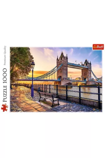 Puzzle 1000 el. Tower Bridge, Londyn Trefl