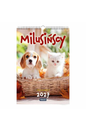 Kalendarz 2027 �cienny A3 Milusi�scy