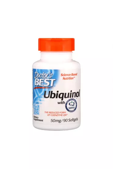Doctors Best Ubichinol - Koenzym Q10 50 mg Suplement diety 90 kaps.