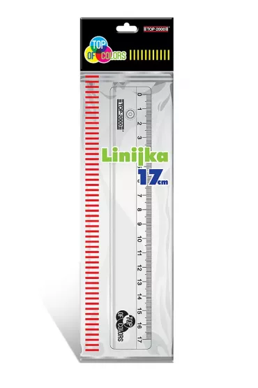 Hamelin Linijka przezroczysta 17 cm