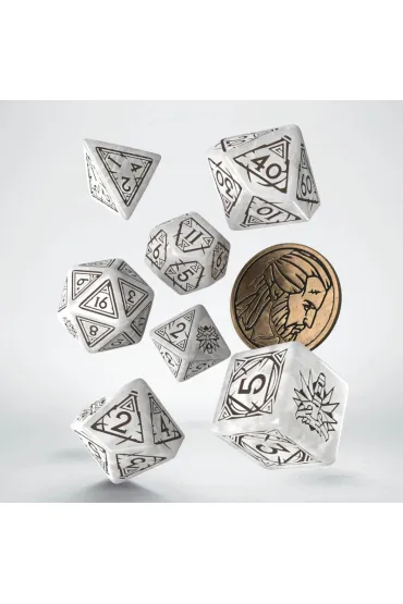 Komplet ko�ci Wied�min. Geralt. Bia�y wilk Q-Workshop