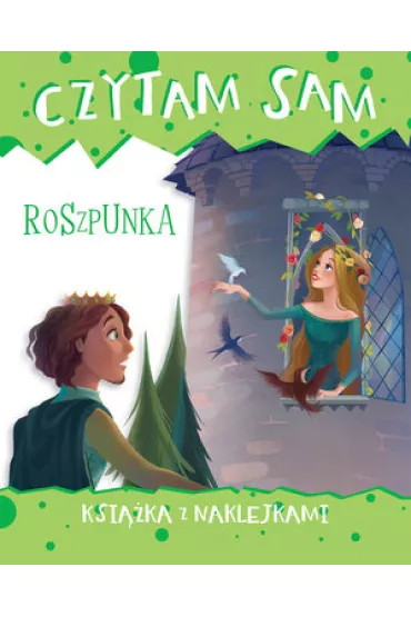 Czytam sam. Roszpunka. Ksi��ka z naklejkami - Roberta Zilio