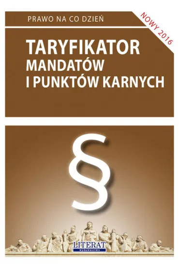 Taryfikator mandat�w i punkt�w karnych 2016 - Magdalena Kietschke