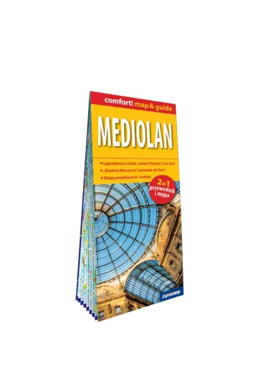 Mediolan map&guide PL laminat 2024 - Marta  Lasota