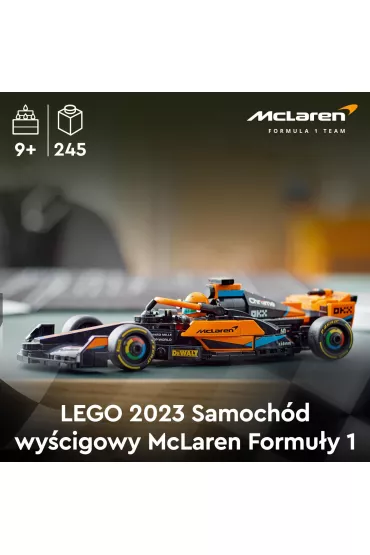 LEGO Speed Champions Samochd wycigowy McLaren Formula 1 wersja 2023 76919