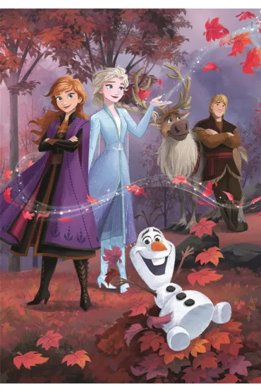 Puzzle 60 el. Maxi SuperColor. Disney Frozen 2 Clementoni