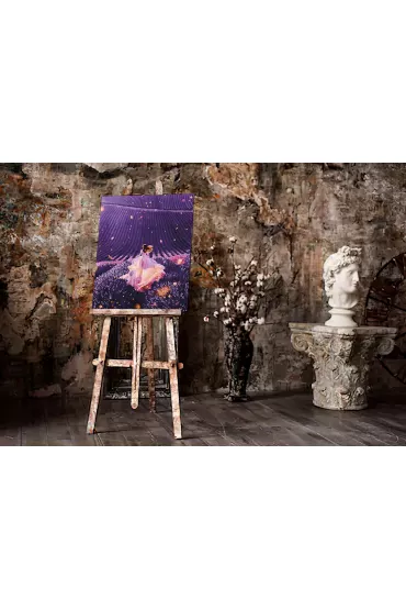 Twoje Hobby Malowanie po numerach - �wiat�o w lawendowym polu 40x50cm