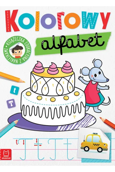 Kolorowy alfabet. Edukacyjna ksi��eczka - Anna Podg�rska, Monika Zubrycka