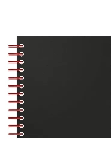 Ko�obrulion A5 Oxford Black N Red kratka 70 kartek