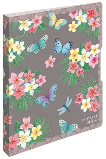 Herlitz Segregator A4 PP 2 2,7cm Ladylike Butterflies