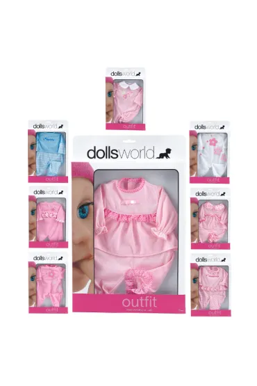 Akcesoria ubranka deluxe w 8 wzorach * Dolls World