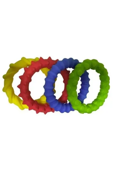 Ringi dotykowe mini sensoryczne 4 szt PlayLearn