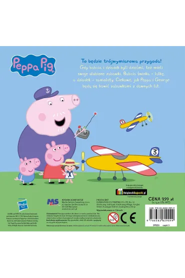 Peppa Pig. Ruchome obrazki. Zabawki babci i dziadka