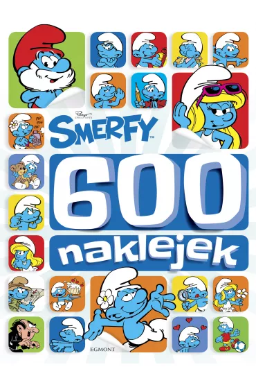 Smerfy. 600 naklejek
