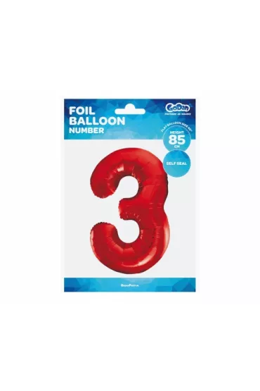 Godan Balon foliowy Cyfra 3 BC-HCW3 85cm
