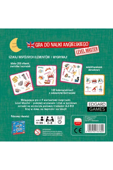 B�jka na s��wka. Level Master. Poziom A2.B1. Gra do nauki angielskiego Edgard