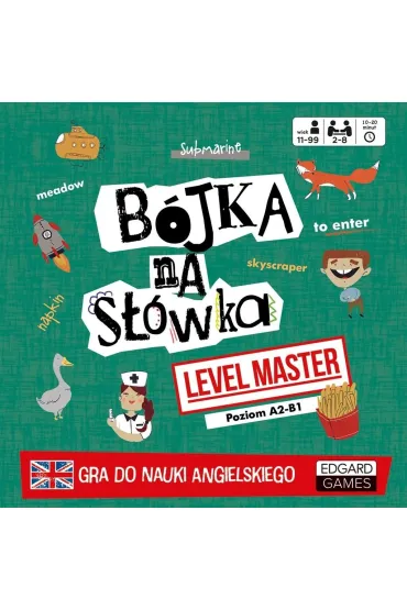 B�jka na s��wka. Level Master. Poziom A2.B1. Gra do nauki angielskiego Edgard