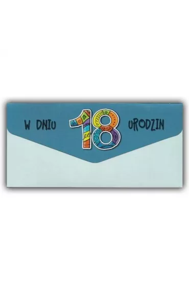 Trend Karnet-koperta Urodziny 18
