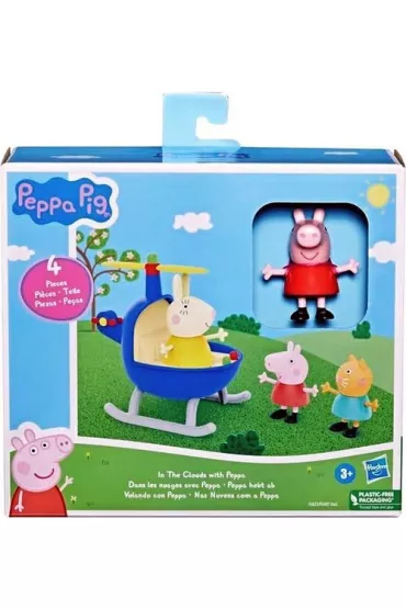 HASBRO SWINKA PEPPA zestaw tematyczny NIEBIESKI HELIKOPTER