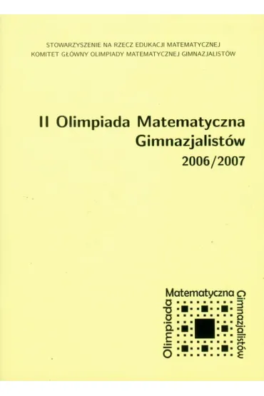Olimpiada Matematyczna Gimnazjalist�w 2006/2007