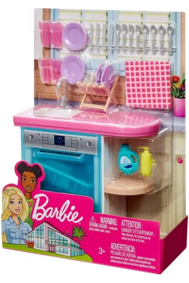 Barbie Mebelki do domku Zmywarka FXG35 Mattel