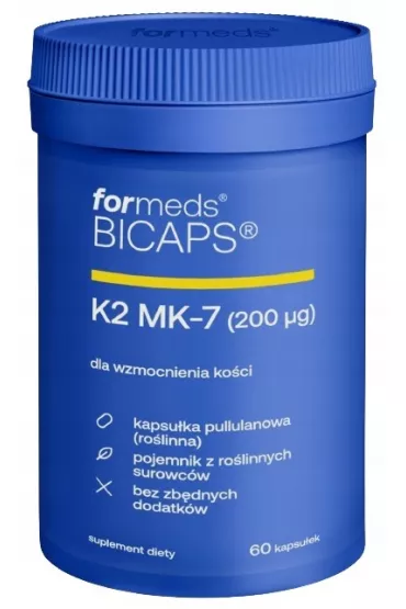 Formeds Bicaps Witamina K2 Mk7 odporno suplement diety 60 kaps.