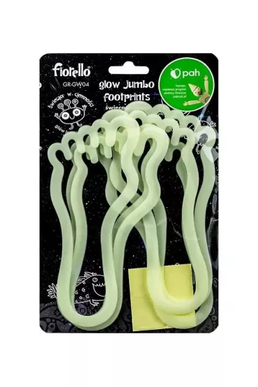 Fiorello Ozdoby fluorescencyjne Stopy 6 szt.