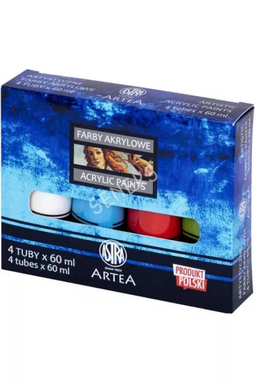 Astra Farby akrylowe 4x60ml