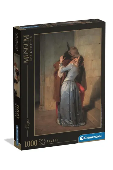 Puzzle 1000 el. Museum Hayes, The Kiss Clementoni