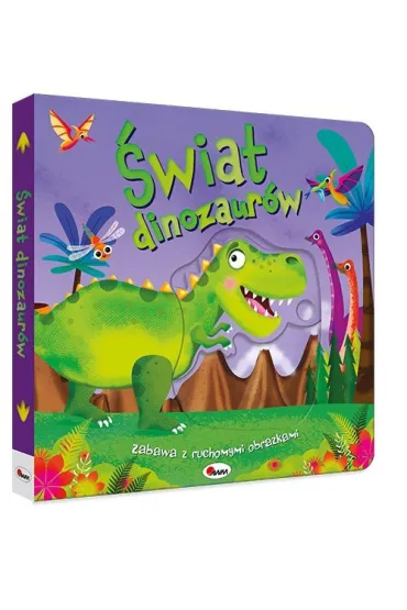 �wiat dinozaur�w. Zabawa z ruchomymi obrazkami