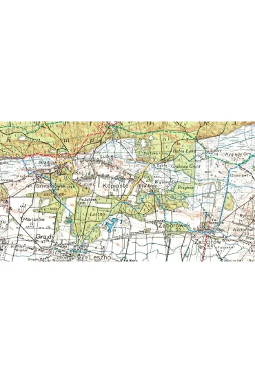 Puszcza Kampinoska laminowana mapa turystyczna 1:40 000