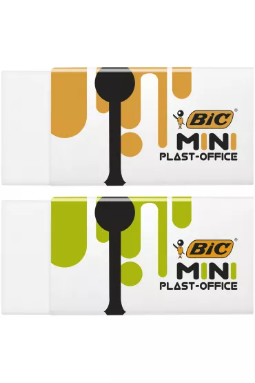 Bic Gumka Mini Plast-Office 2 szt.