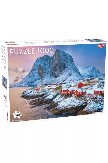 Puzzle 1000 el. Around the World. Hamnoy Fishing Tactic