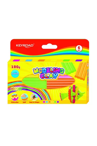Keyroad Modelina neon 6x30g