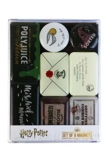 Harry Potter Magnesy zestaw - Artefakty Hogwartu