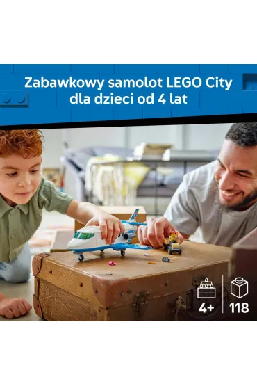 LEGO City Samolot pasa�erski 60492