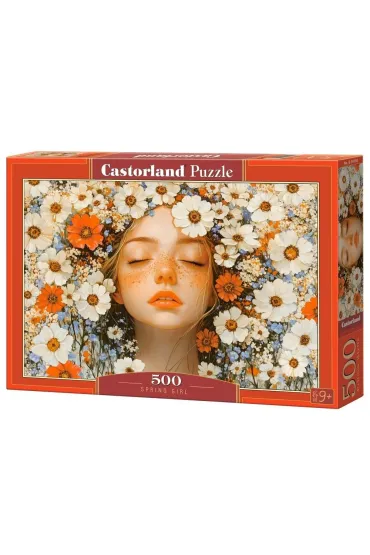 Puzzle 500 el. Spring Girl CASTORLAND  B-54183