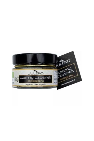 Juleko Obrane z�bki czarnego czosnku 50 g Bio