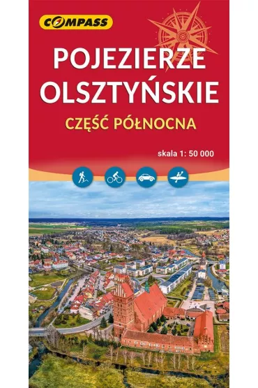 Mapa - Pojezierze Olszty�skie 1:50 000
